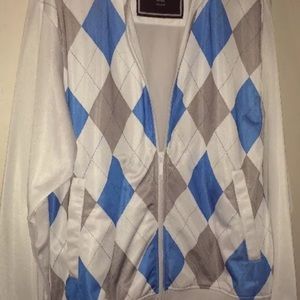 FOOTACTION Jacket Mens Track Suit Coat Large White